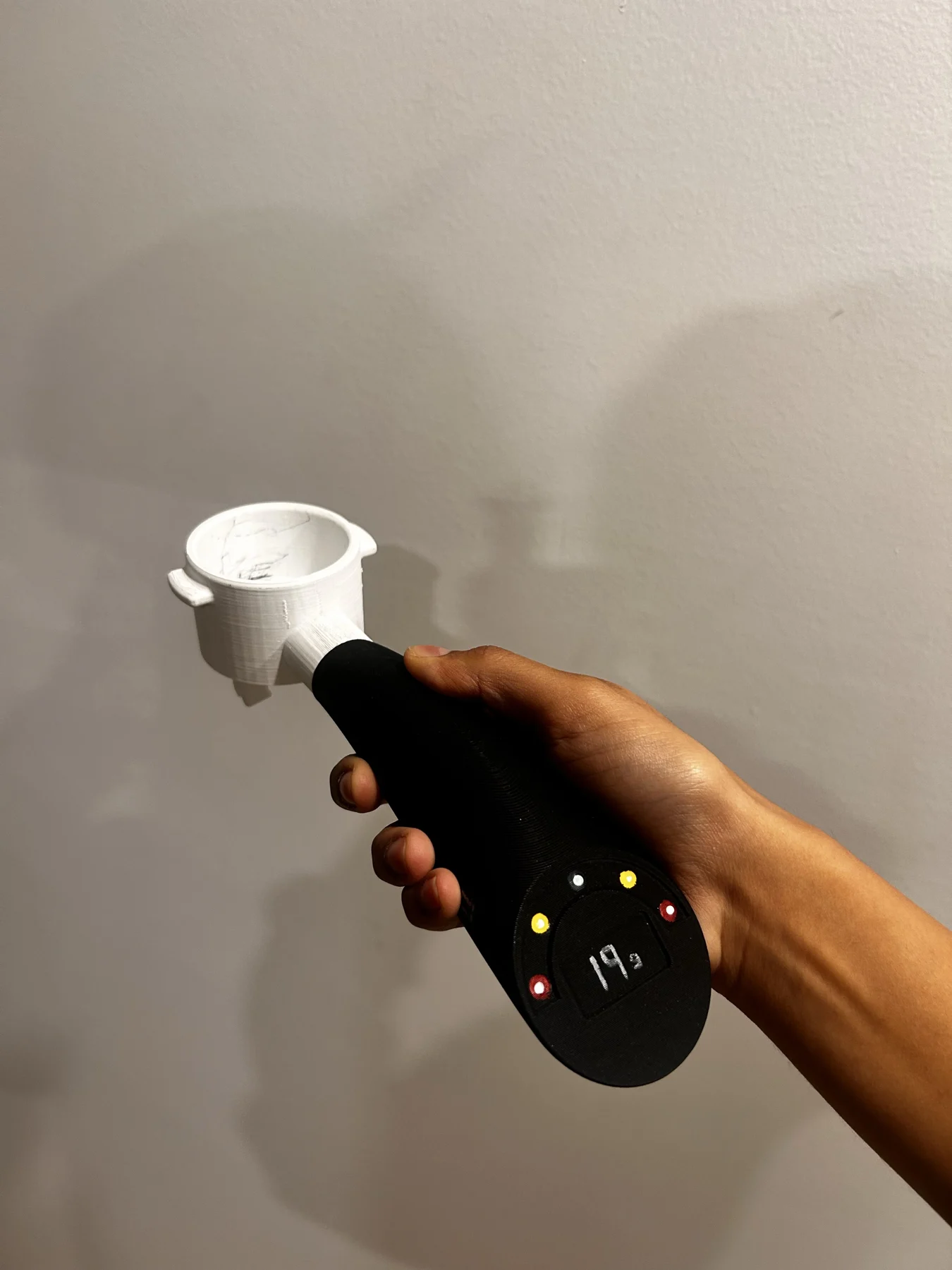 Smart Portafilter — Prototype 3 LED Arc