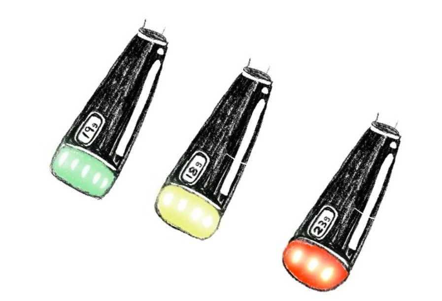Smart Portafilter — Prototype 1 Traffic Light