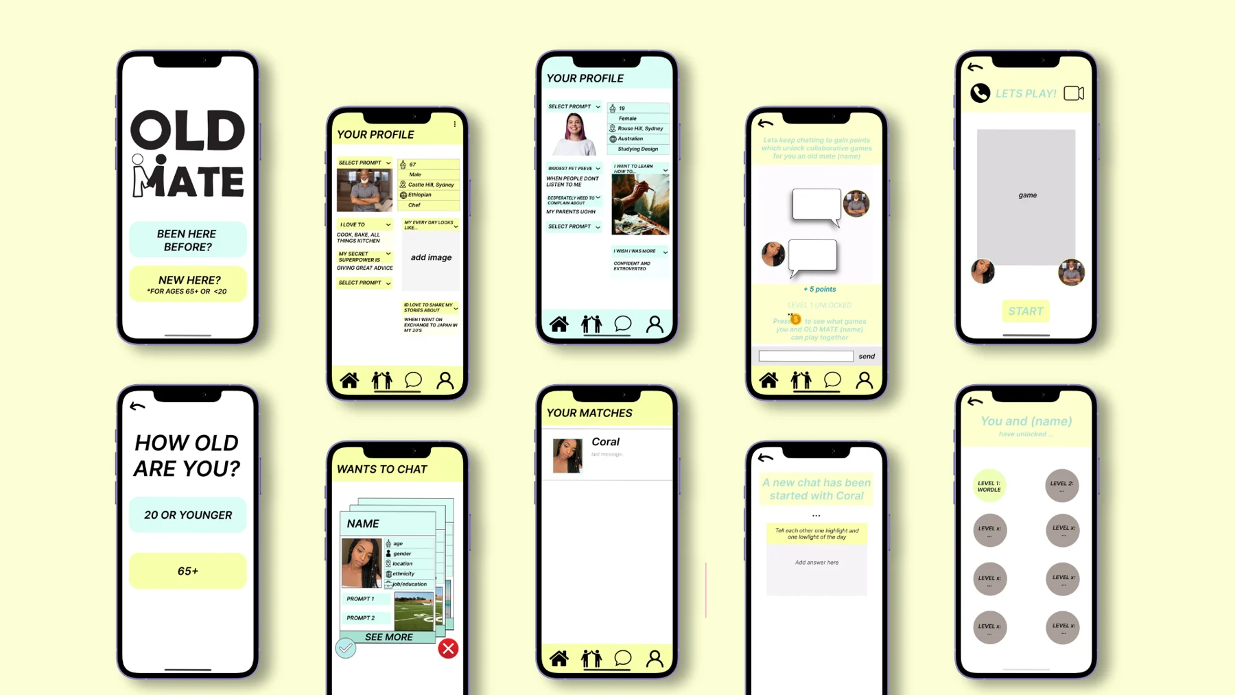 Old Mate App — project presentation