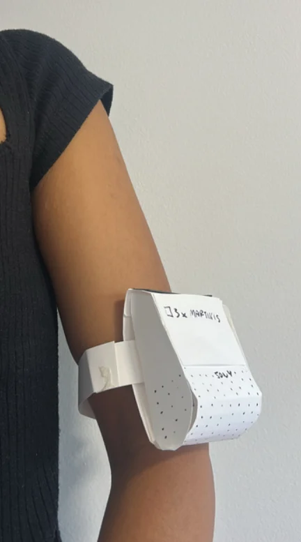 Sony Bubble — Prototype 2 Armband
