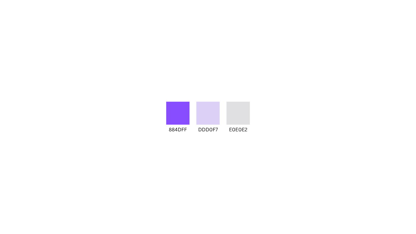 POD brand colour palette